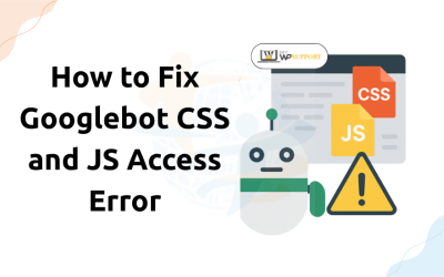 Googlebot CSS and JS Access Error