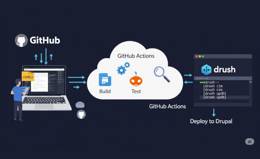 GitHub/Drupal CI/CD Pipeline GitHub/Drupal CI/CD Pipeline