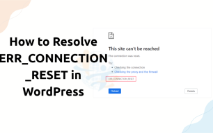 ERR_CONNECTION_RESET