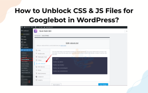 Unblock CSS & JS Files for Googlebot