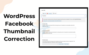 WordPress Facebook Thumbnail Correction